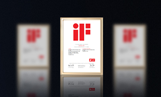 再獲國際大獎！mk体育官网智能鎖榮獲德國iF設(shè)計獎